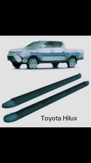 Marchepieds de benne pour pick-up : Gattuso Accessoires