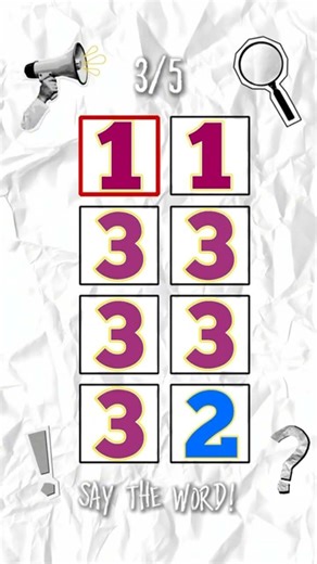 Don’t Miss the Beat! 😳🔥 Level 1-5 #shorts #viral #brainchallenge #saythewordonbeat #fun