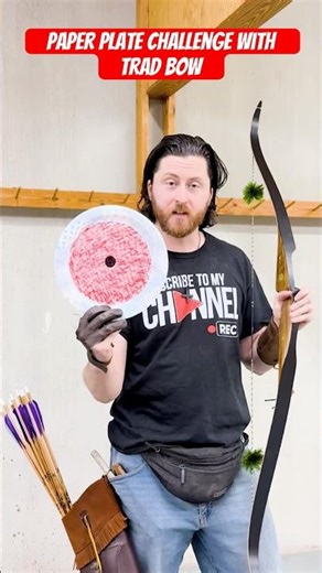 Cold shots with the trad bow. Rust is showing haha. #archery #traditionalarchery #targetarchery