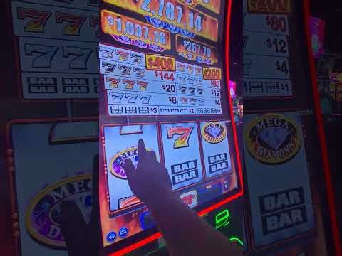 Played Mega Diamond part 2 video game slot with my lucky swipe adjustment strategy