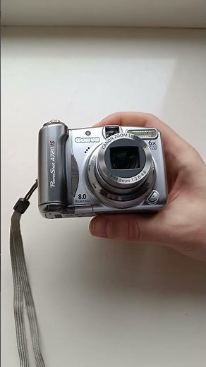 ⭐Fan favorite build - Canon PowerShot A720 digital camera #Y2K #Nostalgia #2000s #Digicam #Shorts