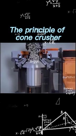 Principle of cone crusher.#foryou #foryoupage #foryourpage #crusher #sandrockmining #mobilecrusher #conecrusher #jawcrusher #crusherparts