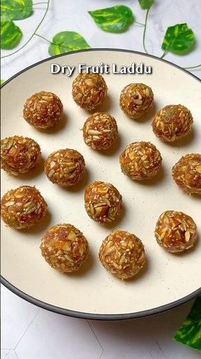 Healthy Dry Fruit Laddu Recipe (No Sugar, No Jaggery)