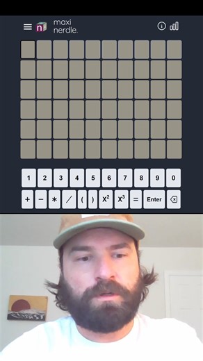 Brenden Cyr on Instagram: "Large nerd #nerdle #wordle"