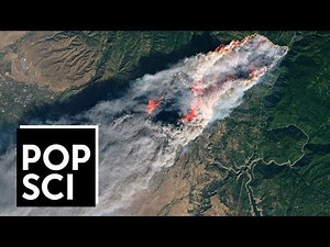 This is What Wildfires Look Like from Space