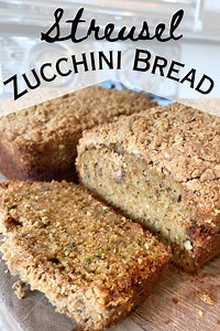 Zucchini Bread Recipe with Streusel Topping, How to Make
