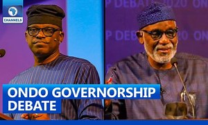 The 2020 Ondo State Governorship Debate between Akeredolu & Jegede is a Must Watch