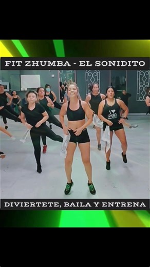 273K views · 7.4K reactions | Fit Zhumba - El Sonidito. #zumba #fitness #dance #workout #cardio #baile #elsonidito | Fit Zhumba | Facebook
