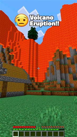 797K views · 10K reactions | Volcano Eruption  #reel #Minecraft #reels #viral #gaming | MineLand | Facebook