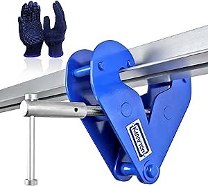 Amazon.com: KARRYTON Beam Clamp 4400LB/2Ton,for Lifting & Rigging, 3-9Inch Beam Flange Width I-Beam Lifting Clamp Heavy-Duty Lifting with Hoist for Construction,Industrial,Home and Garage (2 Ton) : Industrial & Scientific