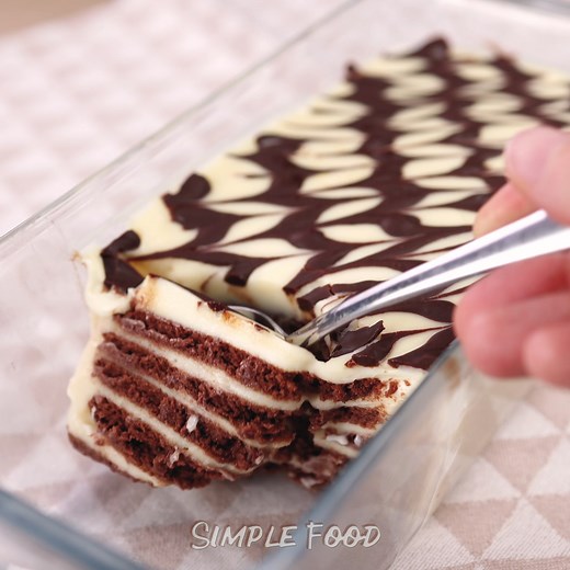 222K views · 1.2K reactions | Dessert in 15 Minutes! No Bake, No Oven! Cake That Melts in Your Mouth! | Simple Food - videos and recipes | Facebook