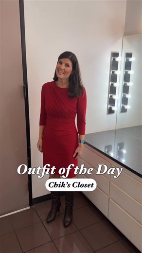 I’m wearing one cent earrings! What a deal! 👗: Chaps @chaps (formerly carried by Kohl’s @kohls ) 💎: Amazon Haul @amazonfashion 👢: Naturalizer @naturalizer #ChiksCloset #OOTD #fashion tvnews tvmeteorologist | Chikage Windler - Meteorologist