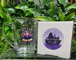 Glass Coffee Mug Crystal Quotes - Etsy