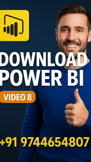 Power BI Malayalam | Rafeeque on Instagram: "💛 How to DOWNLOAD Power BI? (Most beginners do this WRONG!) If you want to learn Power BI but don’t know where to start… THIS is the FIRST step! 🚀 These are the 3 MAIN ways to download Power BI — make sure you choose the RIGHT one 👇 --- 🧩 1️⃣ Download Power BI Desktop (FREE) This is where you CREATE dashboards. ✔ 100% free ✔ Build visuals ✔ Write DAX ✔ Do data modeling ✔ Use Power Query 👉 Download from: Microsoft Store or powerbi.microsoft.com --