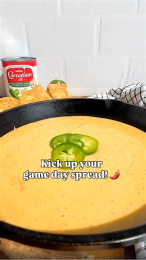 Kick up your queso with Carnation Kickin’ Jalapeño Flavored Evaporated Milk! ️ Available for a limited time at Walmart!❤️ | Carnation Milks | Facebook