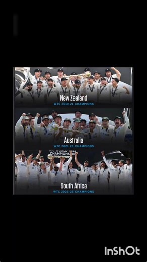 All Icc World Test championship Winner List | #wtc #wtcfinal #worldtestchampionship #wtcchampions