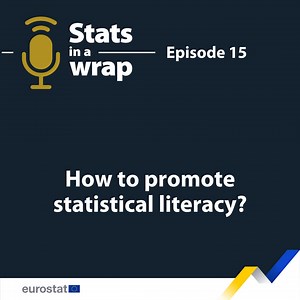 13 reactions | Podcast: how to promote statistical literacy? Listen to the NEW episode of #StatsInAWrap, which examines the importance of statistical literacy and how to effectively communicate statistical concepts to a wide range of audiences. Listen here ➡️ https://europa.eu/!P49PKg  Apple: https://lnkd.in/eHc-pGie  Spotify: https://lnkd.in/eXhz4faB  Google: https://lnkd.in/efYxZdsR  Commission's AV portal: https://lnkd.in/ekcCzMdd | Eurostat | Facebook