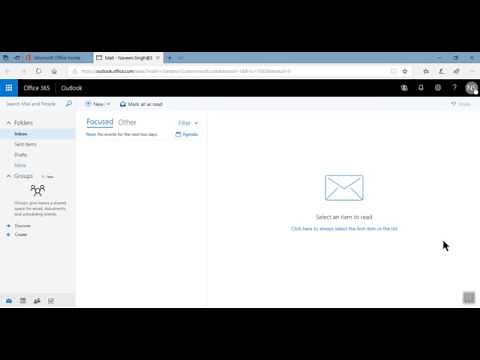 How you can access Outlook email online office 365.