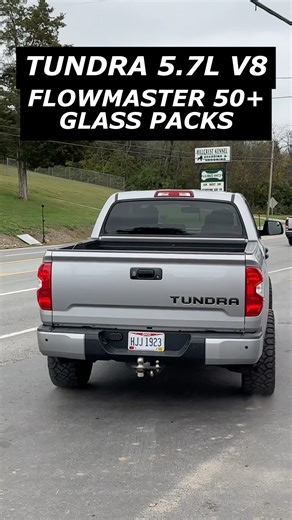 2015 Toyota Tundra 5.7L V8 w/ Flowmaster 50 Series & Glass Packs!