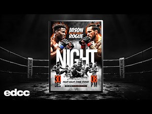 How to Design an MMA Fight Poster in Photoshop | Step-by-Step Tutorial