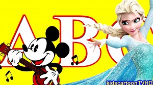 ABC SONG FOR CHILDREN   Disney Music for Kids   Baby Learning Songs