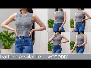 How to Crochet: Modern Vest | Pattern & Tutorial DIY