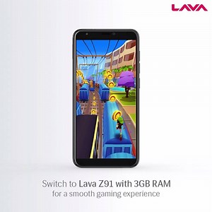 Stuck at the same level because of a slow phone? Get the #Z91 with 3GB RAM, made for the #GamerInYou. Buy Now: bit.ly/Lava-Z91 | Lava Mobiles