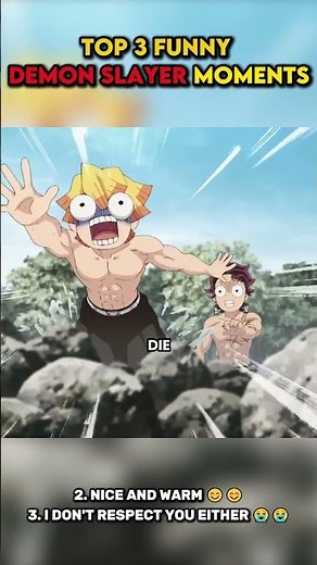 Top 3 FUNNIEST Demon Slayer Moments PART 2 😂🔥
