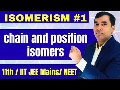 ISOMERISM #1 | Chain & Position Isomers Explained 🔥 | Class 11 Chemistry | JEE & NEET Must Watch