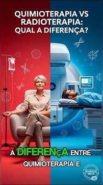 A diferença entre quimioterapia e radioterapia #saude #curiosidades #radiology #radioterapia #