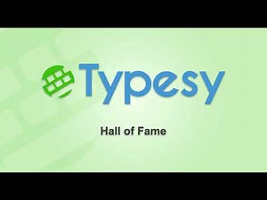 Teaching with Typesy: Hall of Fame