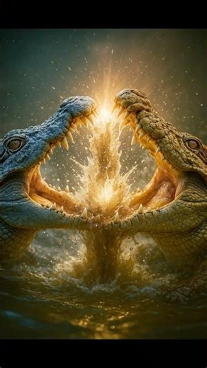 Crocodile Clash Caught on Camera — The Moment EVERYTHING Explodes