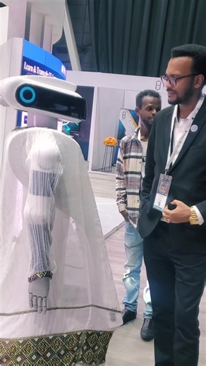 Selam: The First Ethiopian Robot at Tech Expo 2025