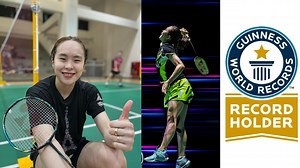 Pearly Tan Smashes Guinness World Records with Badminton Hit at 438km/h