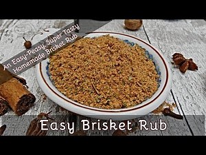 Super Easy Brisket Rub Recipe! An EASY PEASY, Super Tasty Homemade Brisket Rub | #135