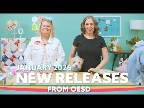 January 2026 NEW RELEASES | OESD Machine Embroidery Designs