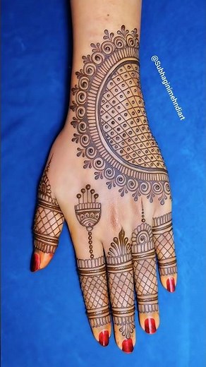#shots #mehandi #mehndi #trending #viral #youtubeshorts #mehndidesign #shorts #tutorial #henna