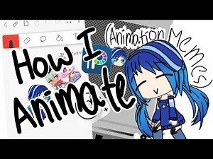 How I Make My Animation Meme on FlipaClip (GachaLife Tutorial)