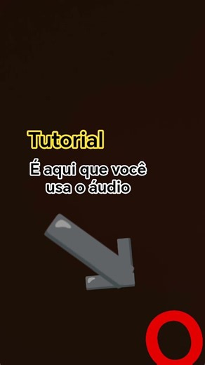 Tutorial como usar o áudio