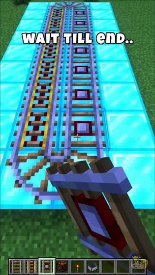 How to build a hidden light hack in Minecraft