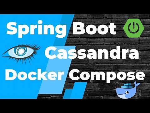 Spring Boot and Cassandra Example with Docker Compose #springboot #cassandra #java