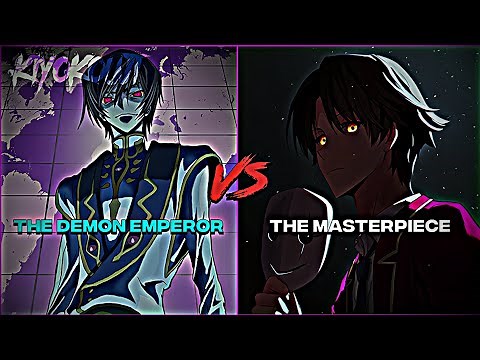 Lelouch vs Ayanokoji