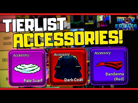Ranking Every Single Accessory In Blox Fruits! | Roblox |