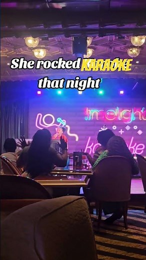 cruise ship karaoke