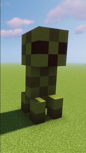 Corky The Creeper: Minecraft Statue