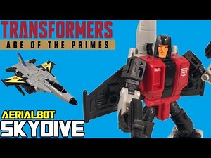 Aerialbot Skydive Review - Transformers Age of the Primes