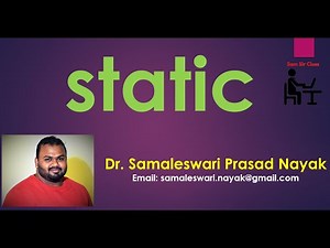 #13.static Keyword in Java