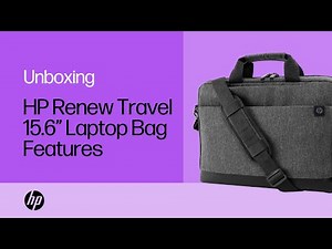 HP Renew Travel 15.6” Laptop Bag | Pockets, compartments and features | HP Computers | HP Support