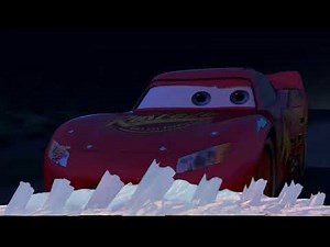 Cars 2006 Mcqueen lost open scene matte with cadillac range mount