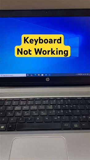 Laptop Keyboard Not Working? #windows10 #laptopkeyboard #keyboardnotworking